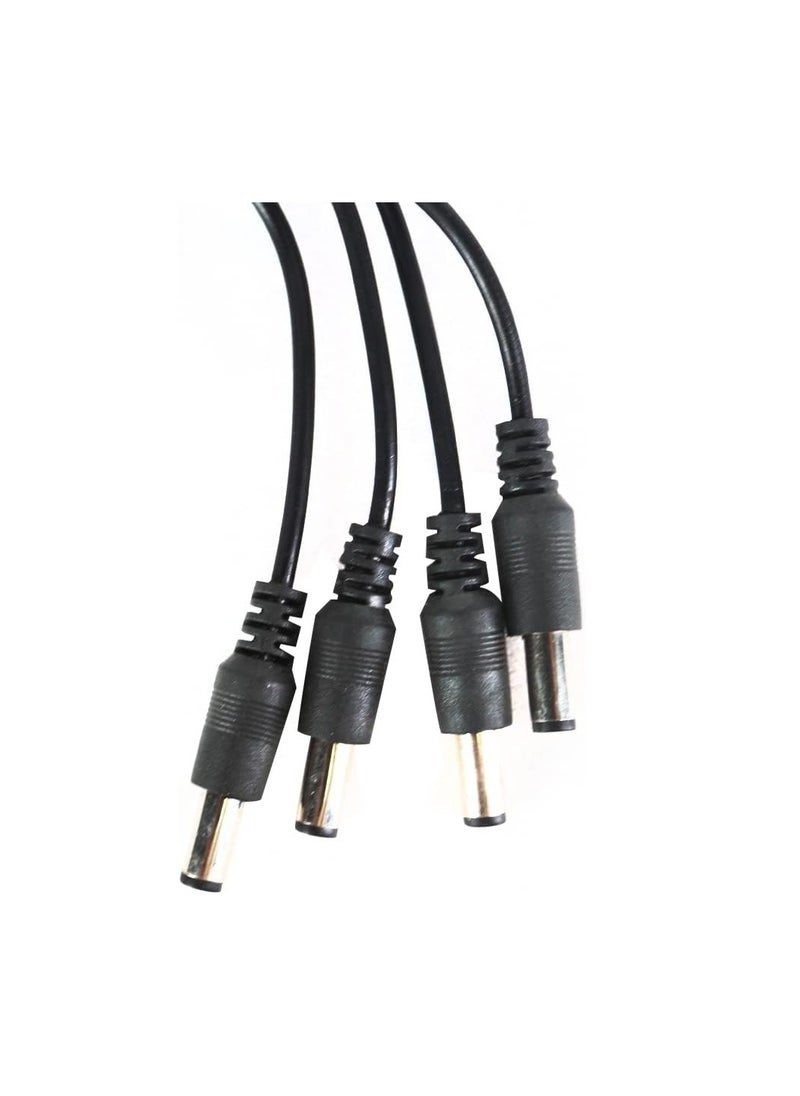 Zero - DC 12V 5A Power Supply Adapter 4 Split Power Cable for CCTV Security cameras - Image 1