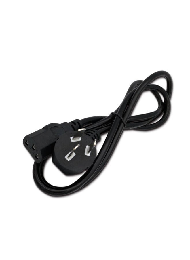 Generic - National Standard Power Cord Chassis Computer Host Connection Line National Standard Product Tail Three Plug DC Line 1.5 Meters Simple Installation-Color:[Goose Tail] 1.5 Meters - Image 1