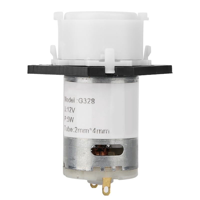 GROTHEN Small Dosing Pump 10-90ml/min 12V Self-priming Peristaltic Pump - Screwless Design Easy Maintenance - CW and CCW Flow Control for Laboratories - Image 1