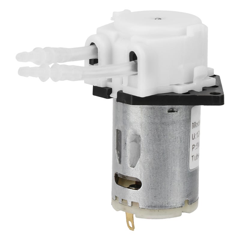 GROTHEN Small Dosing Pump 10-90ml/min 12V Self-priming Peristaltic Pump - Screwless Design Easy Maintenance - CW and CCW Flow Control for Laboratories - Image 2