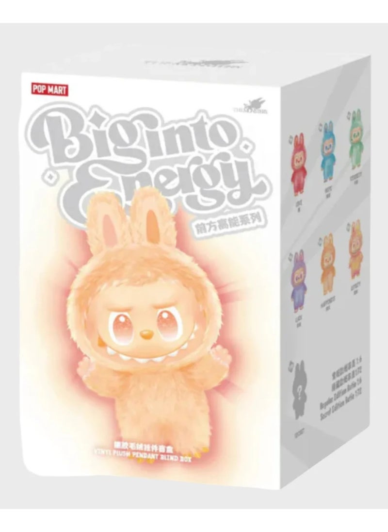 POP MART 100% Authentic Labubu The Monsters Blind Box Collection - Big Into Energy V3 or Macaron V1 Series - Random Vinyl Figure or Plush Collectible (6+ Styles, Premium PVC/Soft Plush, Kawaii Pop Art Design) - Mystery Unboxing Gift for Anime, Art Toy & Pop Culture Fans!  - Image 1