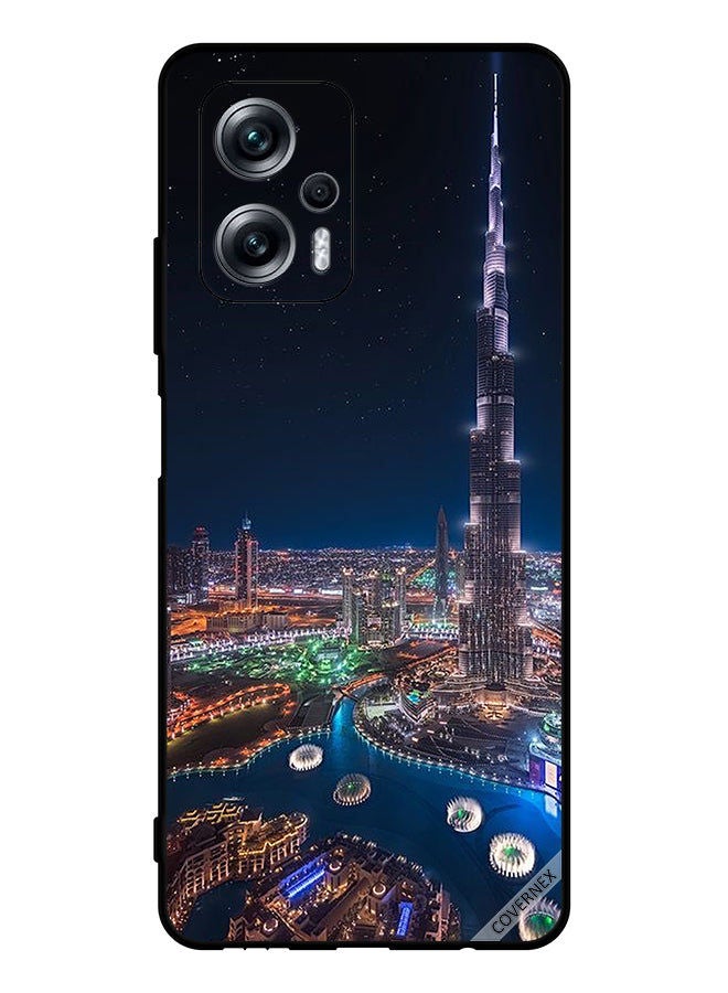 Covernex Protective Case Cover For Xiaomi Poco X4 GT Night View Of Downtown - Image 1