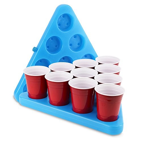 GoPong N-Ice Rack Freezable Beer Pong Rack Set, Includes 2-Racks, 3-Balls and Rules - Image 5