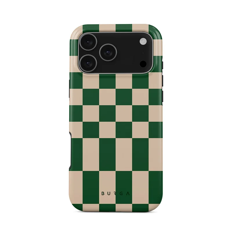 بورجا جراب فاخر لهاتف iPhone 17 Pro Max Ivy League متوافق مع هيكل صلب مزدوج الطبقات هجين + حماية من السيليكون - غطاء محمول مقاوم للخدش والصدمات