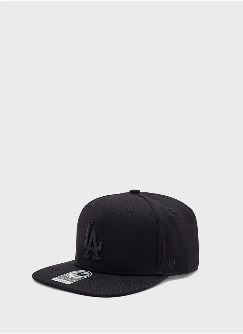 Seventy Five La Embroidered Flat Peak Streetwear Cap