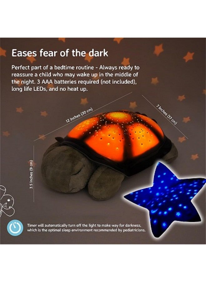 Cloud b Calming Nightlight Star Projector | Gentle Brightness | 3 Colors | 8 Constellations | Auto-Shutoff | Twilight Turtle Green - Image 5