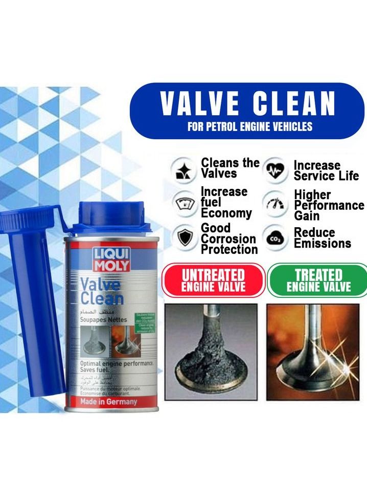LIQUI MOLY LIQUI MOLY VALVE CLEANER 150 ML Cleans Valves,Injection Systems, Intakes, Carburetors, Combustion Chambers, Prevents Deposits - Image 3
