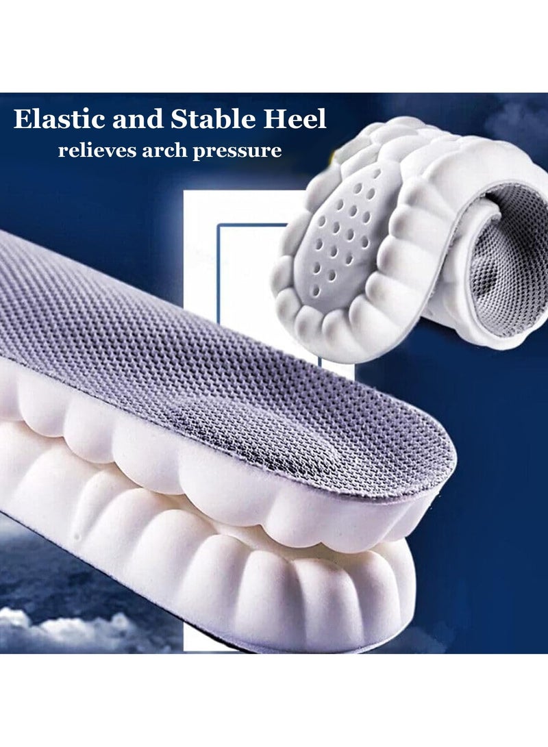 BreeJooy 4D Cloud Insoles - Anti-Fatigue, Shock Absorption, Foot Pain Relief - Women's Step Insoles - U-Shaped Memory Foam Insoles 1 Pair  - Image 5