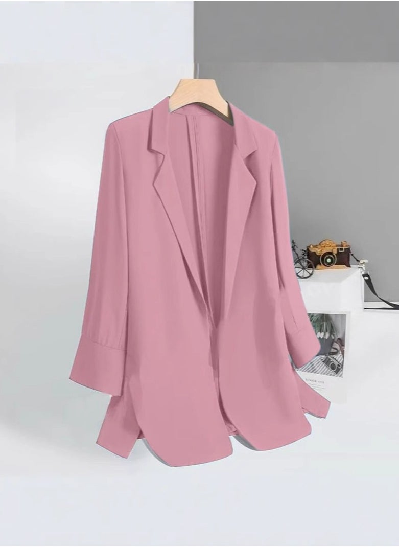 Shougu Thin New Chiffon Loose Women's Suit Jacket  - Image 1
