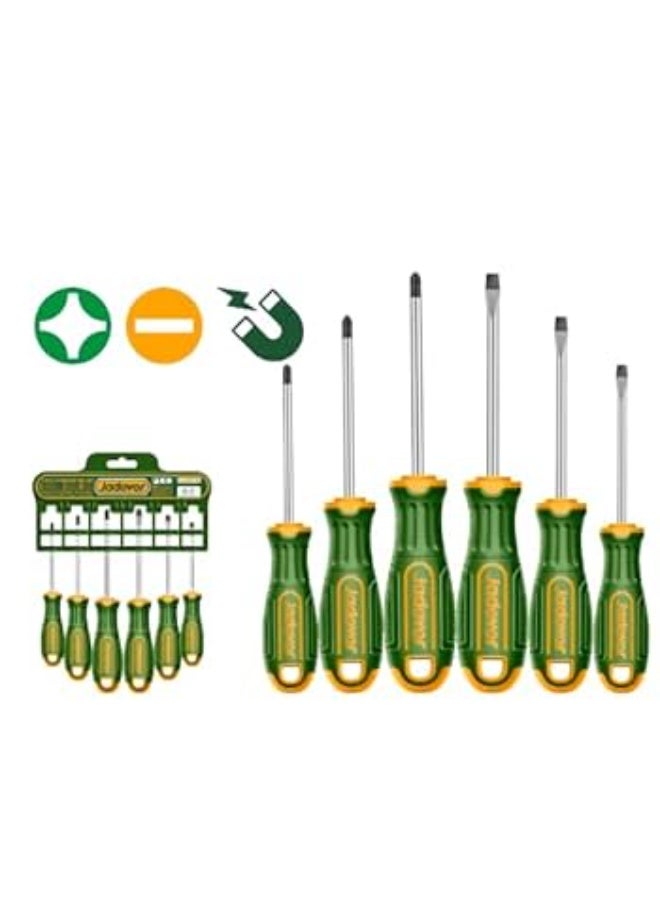 جاديفر  من جاديفر طقم مفك 6 ق ربر JDSS1206 - Image 2