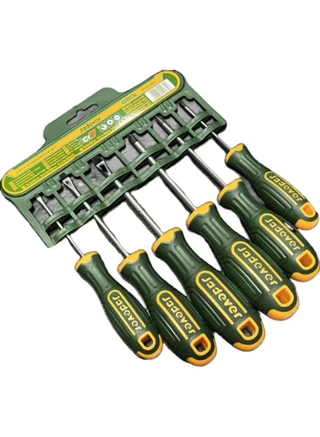 جاديفر  من جاديفر طقم مفك 6 ق ربر JDSS1206 - Image 5