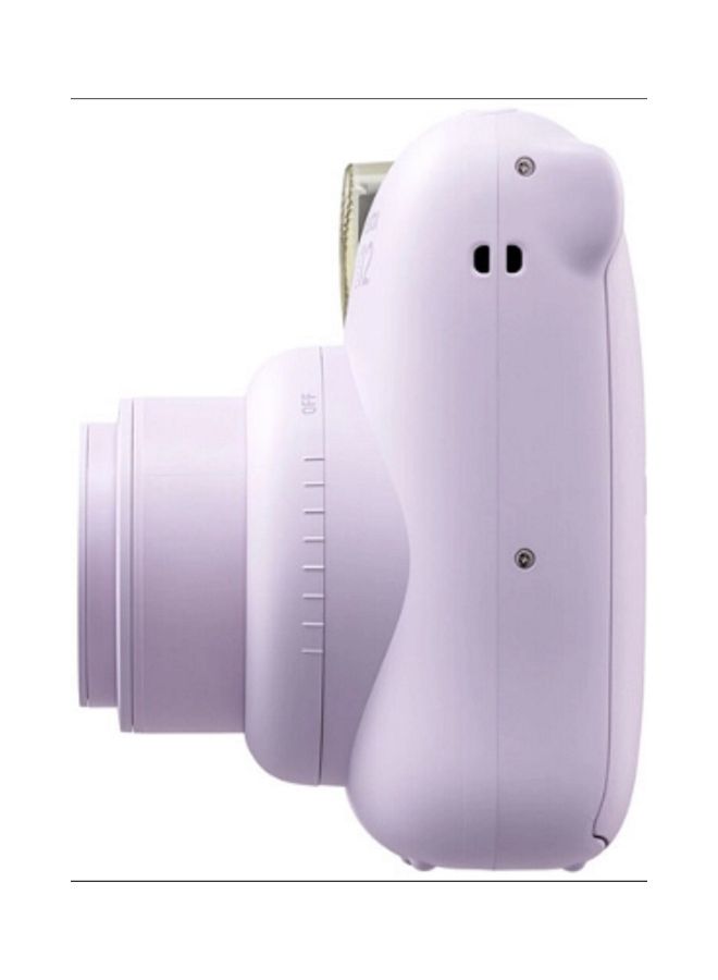 FUJIFILM Instax Mini 12 Instant Film Camera With Pack Of 10 Films Lilac Purple - Image 5