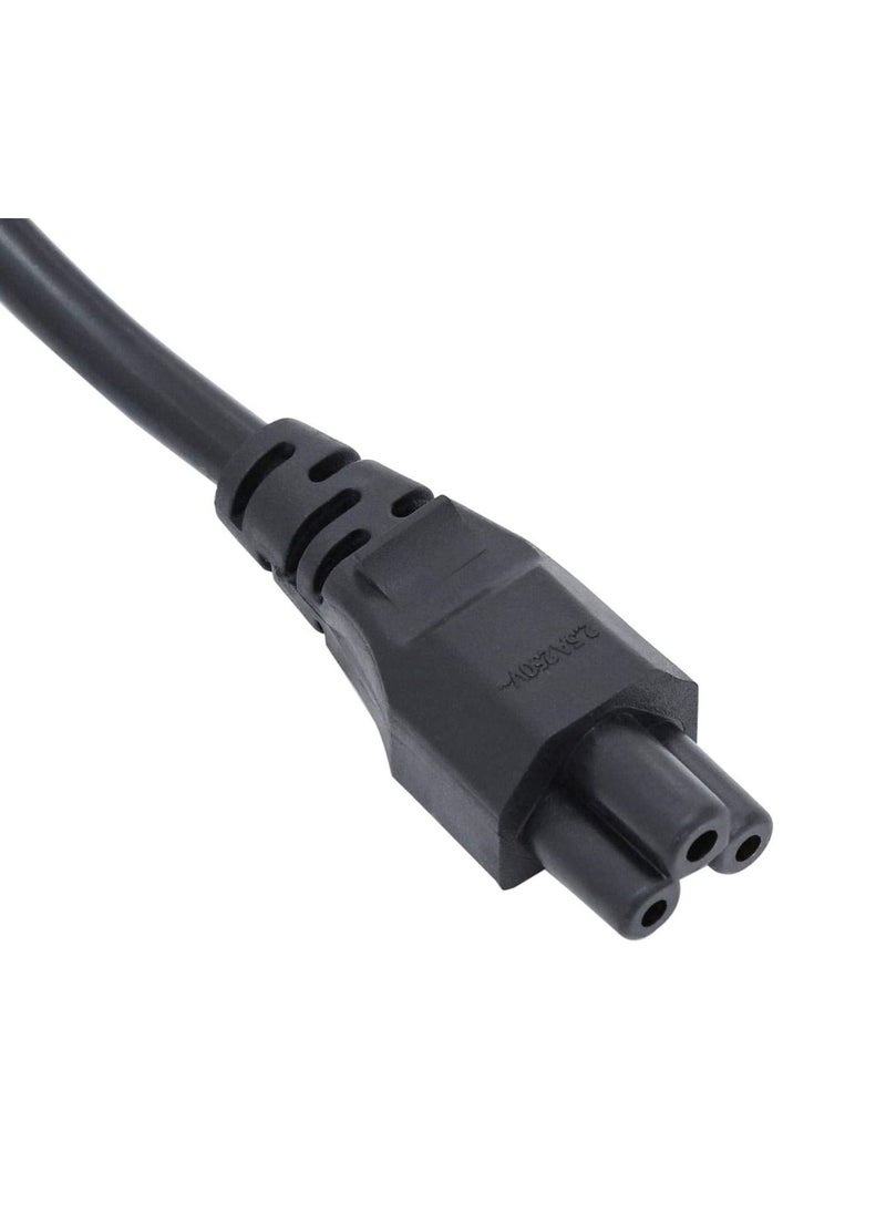 JSBazar Laptop Power Cable  UK Plug to C5 3 pin Laptop Power lead  - Image 3