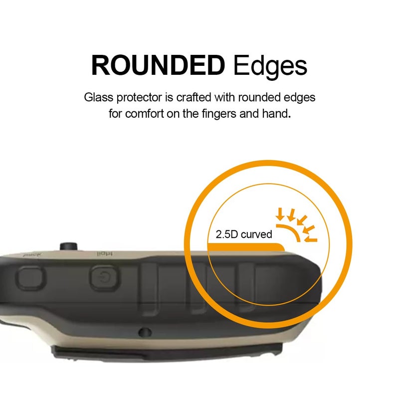 Supershieldz حماية سوبر شيلدز (عبوة 2) مصممة لجهاز جارمين eTrex 10، 20، 20x، 22x، 30، 30x، 32x واقي شاشة زجاجي مقسى، مضاد للخدش، خالي من الفقاعات - Image 3