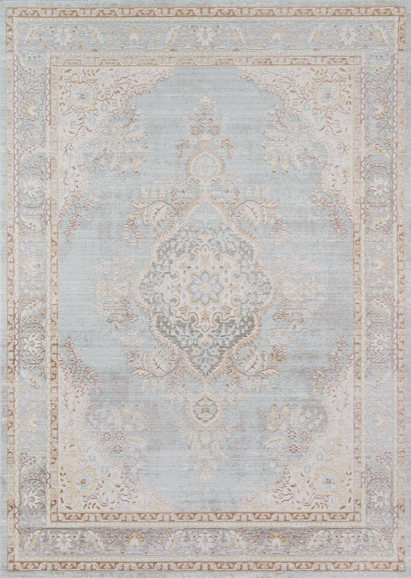 سجاد موميني إيزابيلا التقليدي بساط مسطح 710 × 106 أزرق