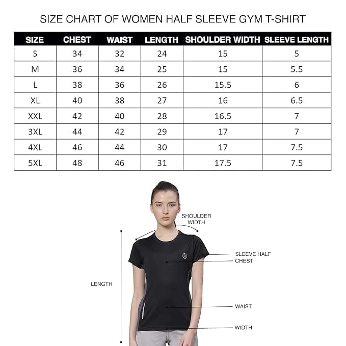 CHKOKKO Gym Tshirt for Women Workout Dry Fit t Shirt Sports Tshirt Lightweight Round Neck Breathable Half Sleeve Activewear Mesh Running Yoga Tops for Woman LightGreen XXL - Image 5