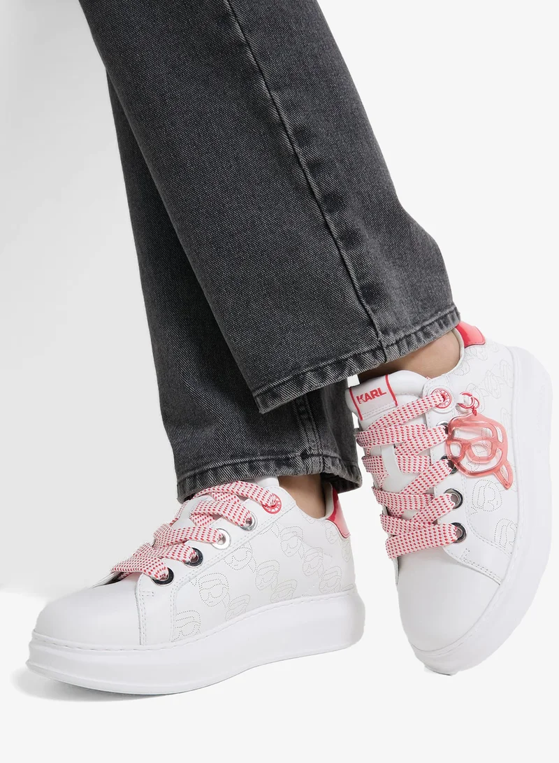 Karl Lagerfeld KAPRI NFT Plexi Pendant Sneakers