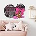 Yovkky Yovkky Black Girl Magic I Am Special Inspirational Quote Wall Decal Pink Motivational Saying African American Sticker  - Image 2