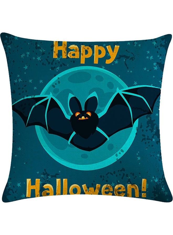 Loquat Happy  Printed Cushion Cover Multicolour