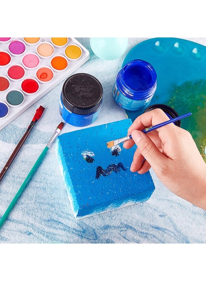 كرافت ماجيك ١٠ قطع من قوالب الفوم الحرفية | ٤×٤×٢ بوصة | مستطيل من الفوم البوليسترين | ثيرموكول | ستايروفوم | للنحت الفني | تنسيقات الزهور | النمذجة | فنون وحرف يدوية | مدرسة ومكتب ومنزل - Image 2