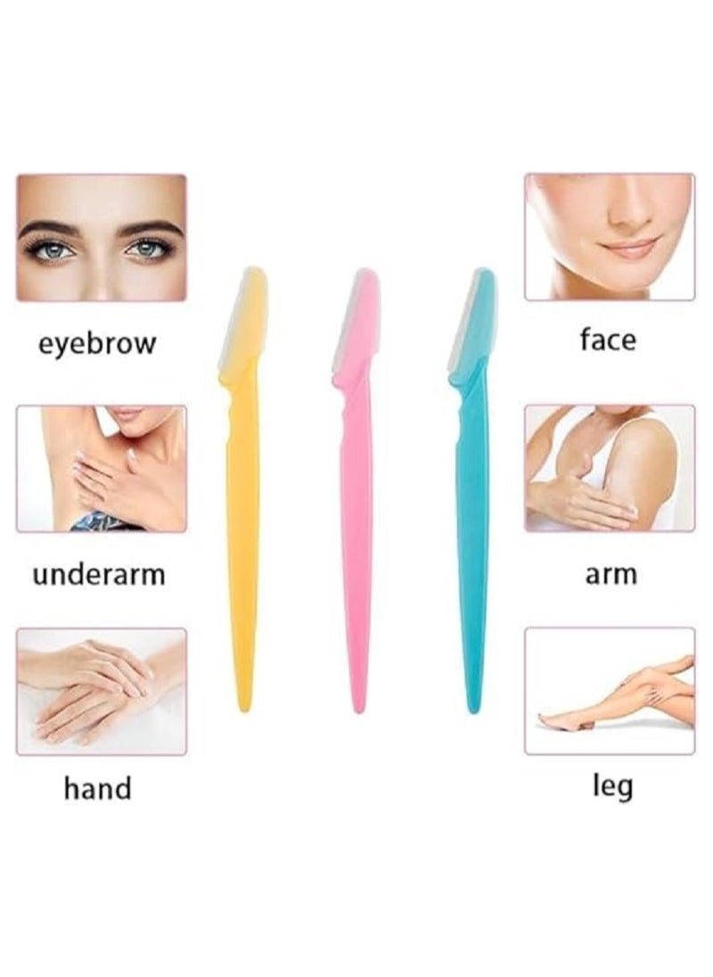 Tinkle - Facial Hair Trimmer for Women - Shaver and Trimmer - Dermaplaning Exfoliation Tool for Women and Men 6pcs - Image 1
