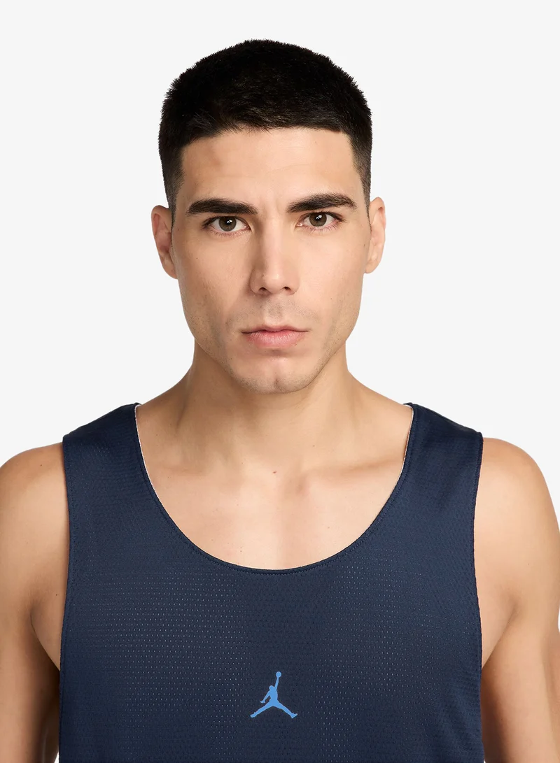Jordan MIDNIGHT NAVY/UNIVERSITY BLUE M J SPT RVRSBL GFX JRSY for Men | Best Price UAE
