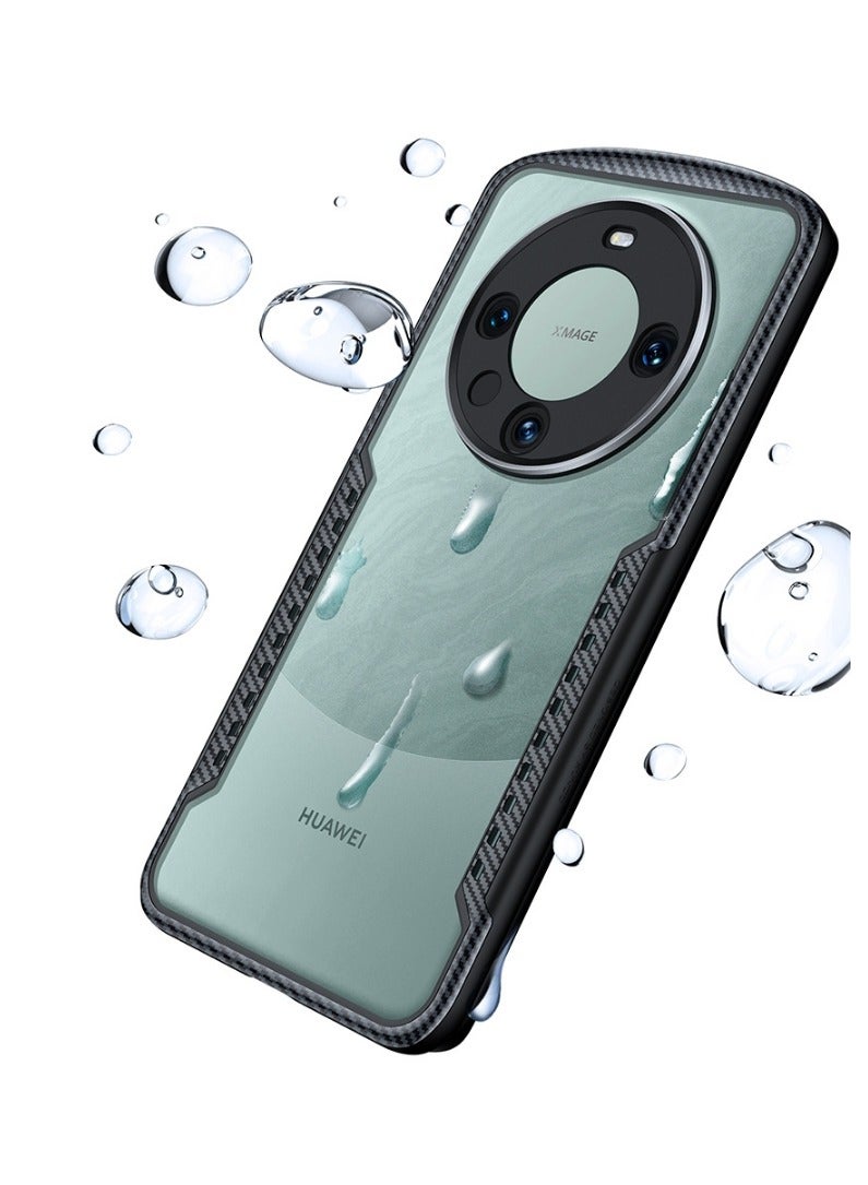 عام مناسبة لهواوي ميت 60 برو 60 برو بلس RS وسادة هوائية مقاومة للصدمات شريط خلفي تبريد تهوية حافظة ألعاب شفافة - Image 2