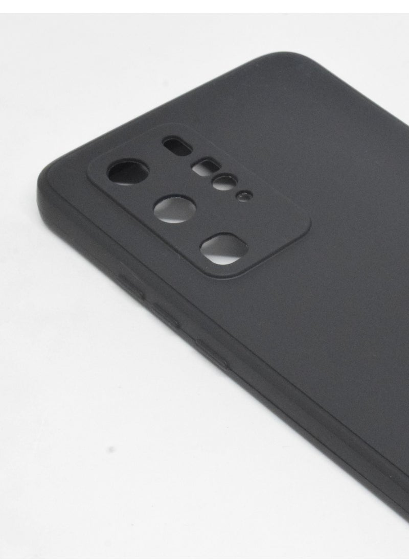 BORTONY - Huawei P40 Pro Cover Liquid Silicone Camera Protective Case with Inside Microfiber Lining - Image 1