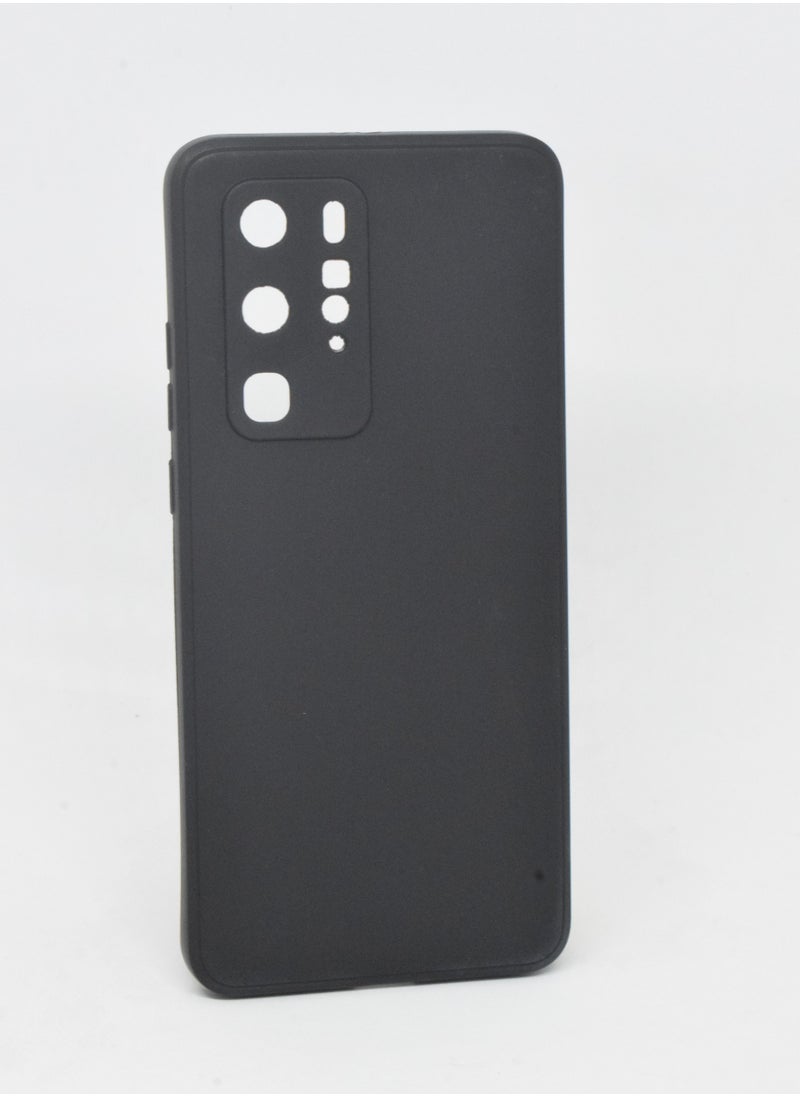 BORTONY - Huawei P40 Pro Cover Liquid Silicone Camera Protective Case with Inside Microfiber Lining - Image 1