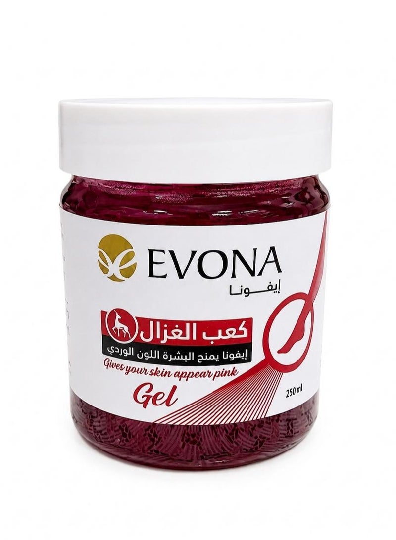 جل كعب الغزال افونا مورد و مرطب للقدم