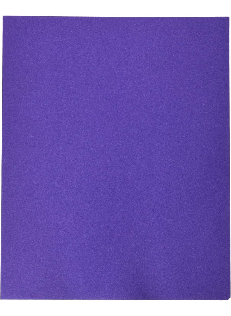 Oxford Two-Pocket Folders, Purple, Letter Size, 10 per Pack, (57583) - Image 4