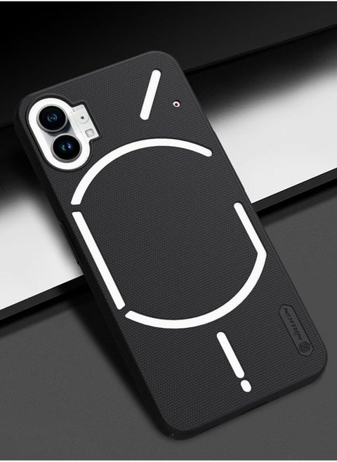 Nothing Phone 2 Case with 2 Tempered Glass Protectors – Slim Frosted Full Coverage, Anti-Fingerprint Design