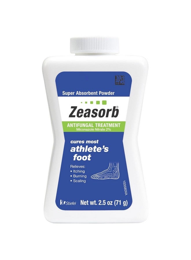 Zeasorb Antifungal Treatment Powder, Athletes Foot, 2.5oz by Zeasorb - Image 1