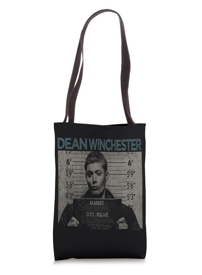 Supernatural Dean Mug Shot Tote Bag 16 inches - Image 1