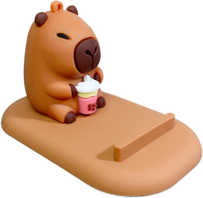 Mono Desktop Stand for Mobile - Decorative and Non-Slip Smartphone Gadgets - Phone Desk Stand - Use in Home, Table, Dresser, Bed, Travel, Cubicle, C - Image 1