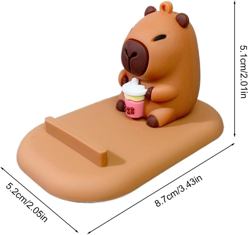 Mono Desktop Stand for Mobile - Decorative and Non-Slip Smartphone Gadgets - Phone Desk Stand - Use in Home, Table, Dresser, Bed, Travel, Cubicle, C - Image 5