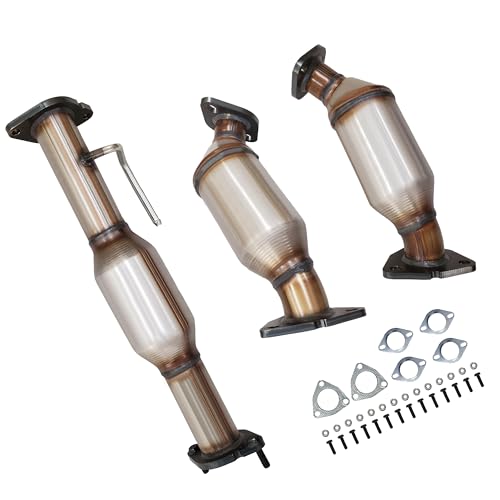 SAROTIN Catalytic Converter Fit for Chevrolet Traverse 2009-2017, GMC Acadia 2009-2017, Buick Enclave 2009-2017, Chevrolet Traverse 2009-2017, Saturn Outlook 2009-2010 3.6L (EPA Compliant) - Image 1