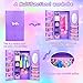 VLUSSO 75 Pack Doll Clothes and Accessories with Doll Closet for 115 Inch Doll Fashion Design Kit Girl Doll Dress Up Including Wedding Dress Fashion Dress Outfits Tops and Pants Shoes Hangers Bags Necklaces - Image 4