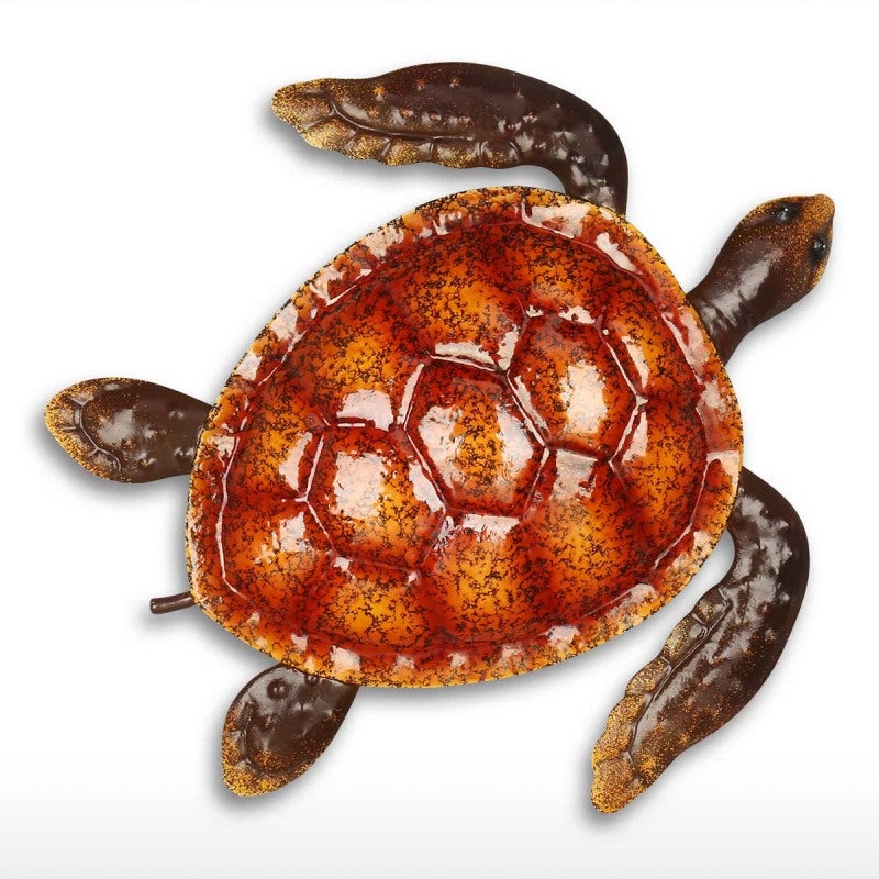 Red Turtle Ornament: Handcrafted Long-lasting Wall Hanger - Easy Hanging Artistic Decor for Home Office Living Room Turtle Lovers - Image 4