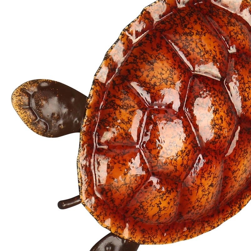 Red Turtle Ornament: Handcrafted Long-lasting Wall Hanger - Easy Hanging Artistic Decor for Home Office Living Room Turtle Lovers - Image 5