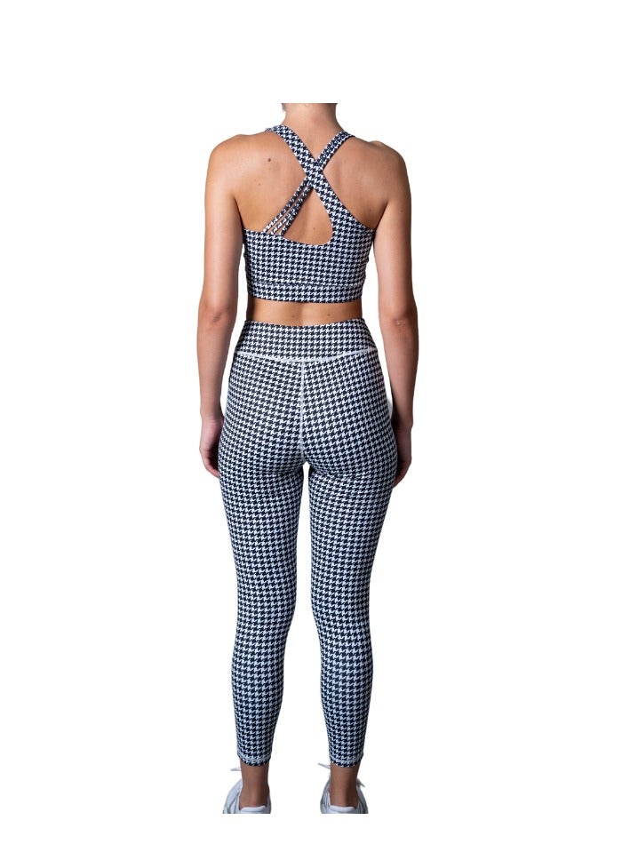 Mei Stylish Women's Breathable Gym Fitness Activewear Sportswear Workout Top and Pant - Image 3