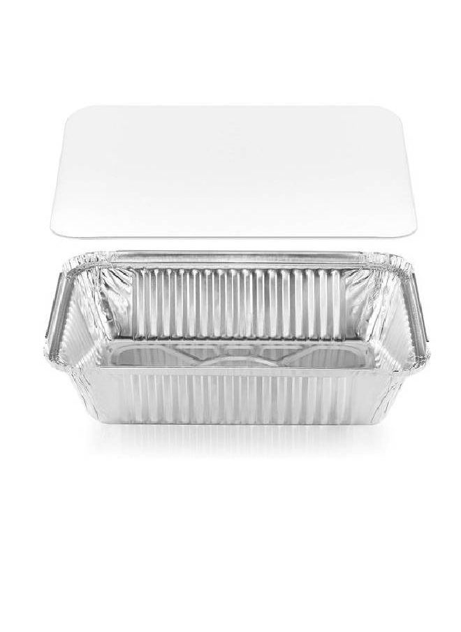 Generic Aluminum Foil Containers And Board Lids Sets (50PCS)  - Image 2