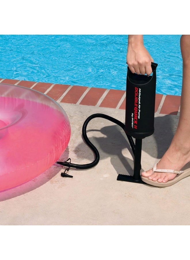 INTEX Double Quick II Hand Pump Black 14inch - Image 5