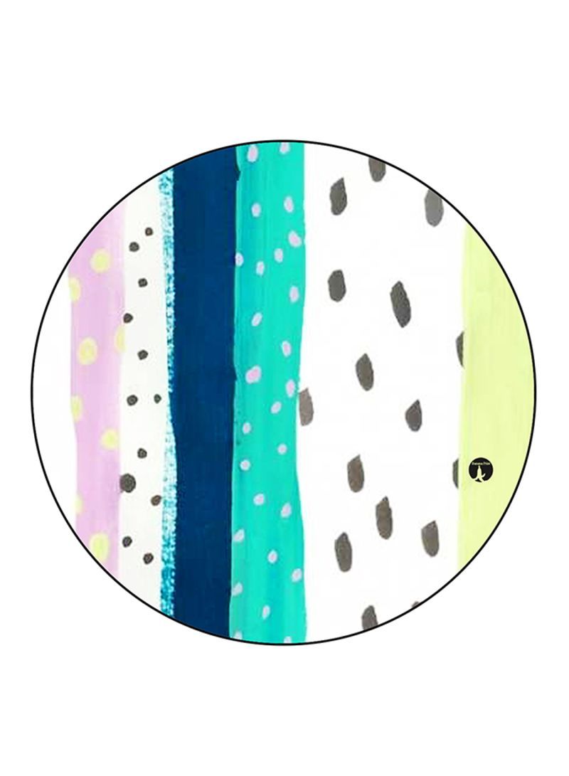 RKN Art Printed Fridge Magnet Round  Multicolour - Image 2