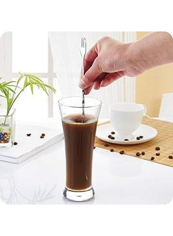 Premium Stainless Steel Cocktail Mixing Spoon with Spiral Handle – 12-Inch Long Bar Spoon for Stirring, Layering & Craft Cocktails | Sleek Professional Mixology Tool - Image 5