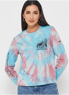 Tie Dye Logo  Sweatshirt