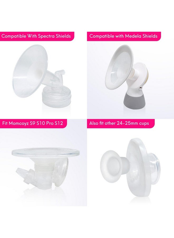 Durceler 17mm Flange Insert Compatible with Momcozy S9 S10 S12 Pro, bluefair BIOBOO, S21, Bellababy, NCVI, kmaier, TSRETE, MomMed, NaNaLazy, NIRGU, Onlyeah, MomWills, Medela, Spectra 24mm Breast Pump - Image 5