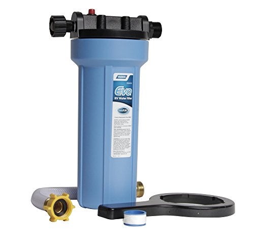 Camco Evo RV Water Filter - Features Granulated Activated Carbon for Bacteria Control & a Replaceable Premium Spun Polypropylene Filter Cartridge - Camper Essentials for Clean Drinking Water (40631) - Image 5