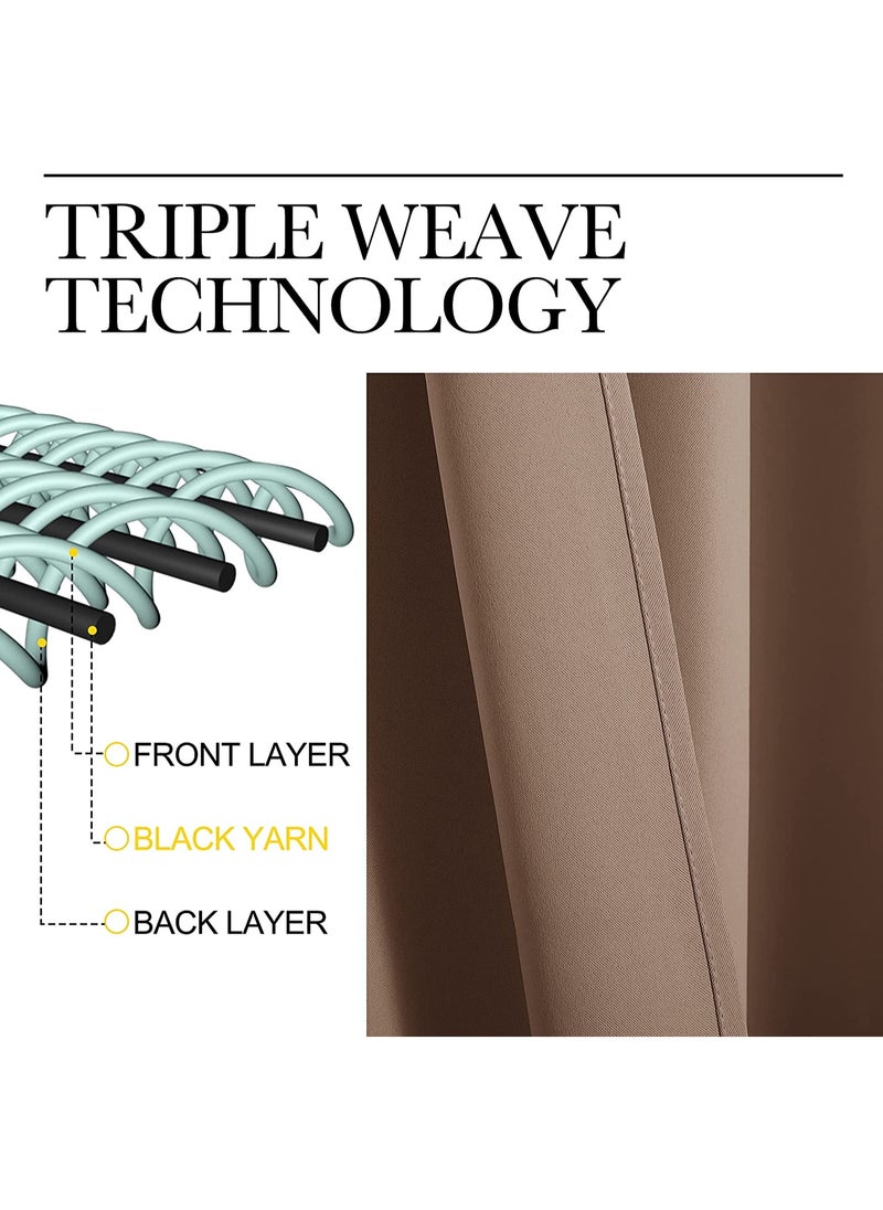 Cartela Blackout Room Darkening Curtains TAPE (1  panel)