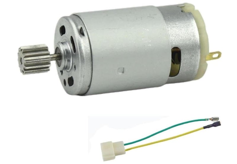 CHANCS RS390 Electric Motor DC 12V 18000RPM 12 Gear Teeth Motor for Toy Car Accessory Three-Wheeled Motorcycle Stroller with Replace RS-380 - Image 1